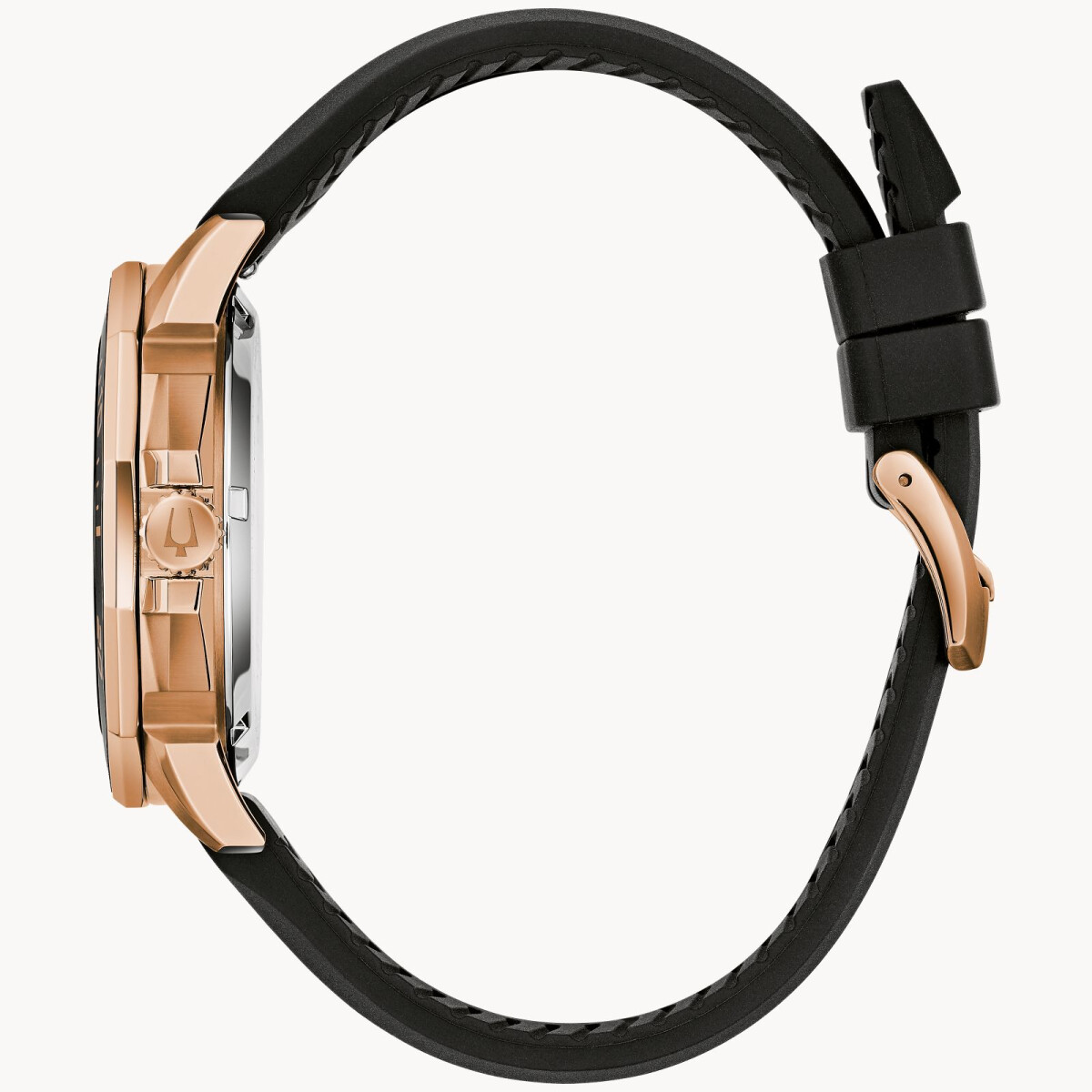 Bulova Herren Armbanduhr 98B421 Marine Star Edelstahl roségold IP 