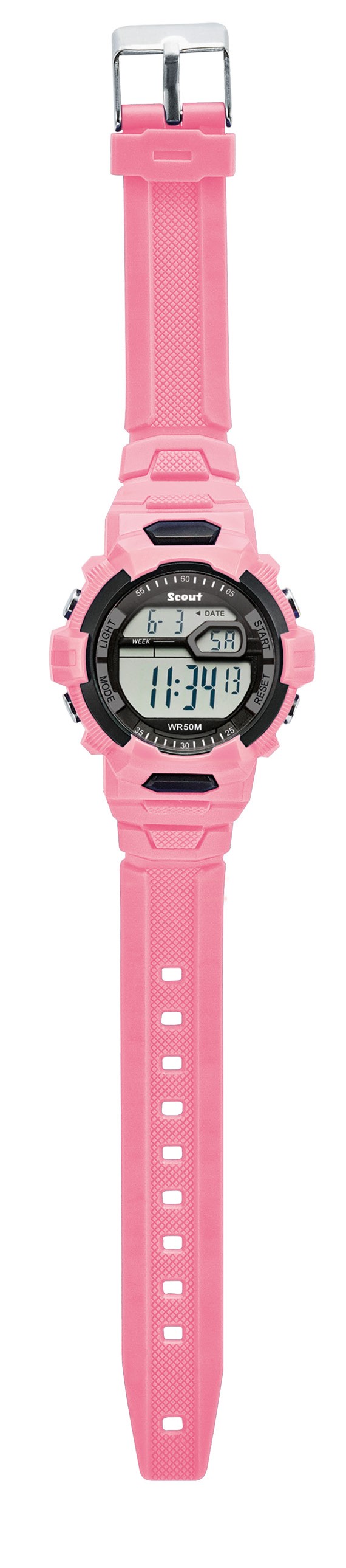 Scout Kinder Armbanduhr The Digi 280308006 rosa