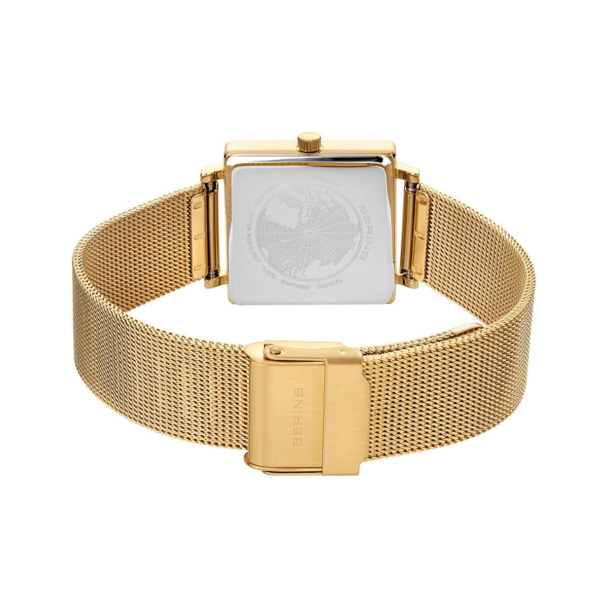 Bering Damen Armbanduhr 18226-334 Classic Milanaiseband gelbgold IP