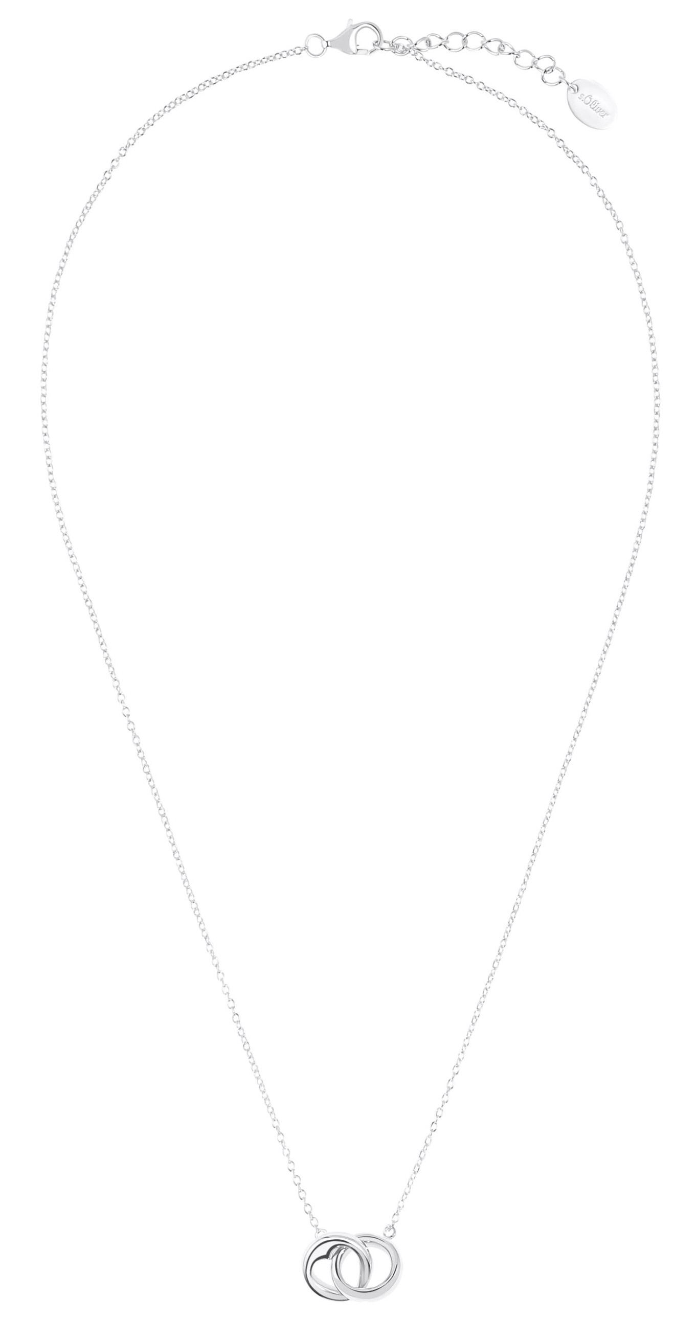 s.Oliver Damen Halskette 2035753 Herz Silber