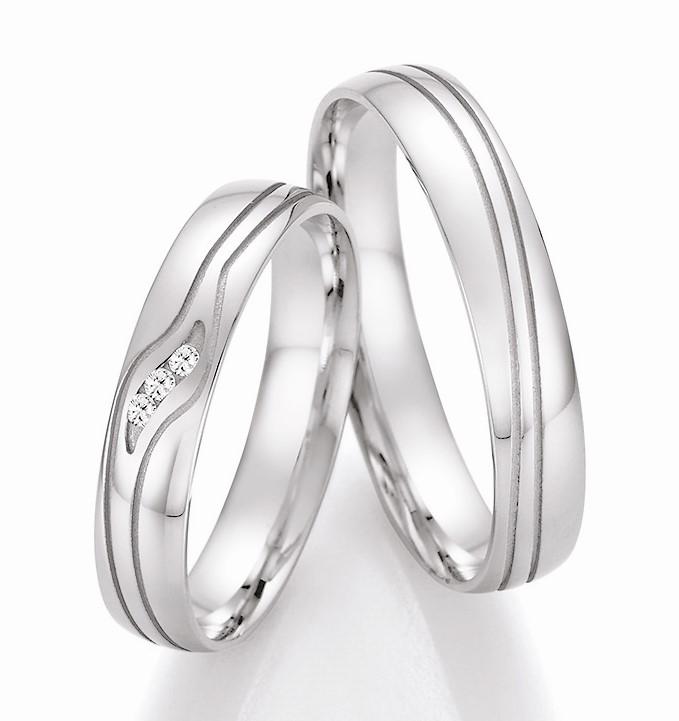 Eheringe Trauringe Ruesch Pure IV 66/41150 66/41160 Weißgold