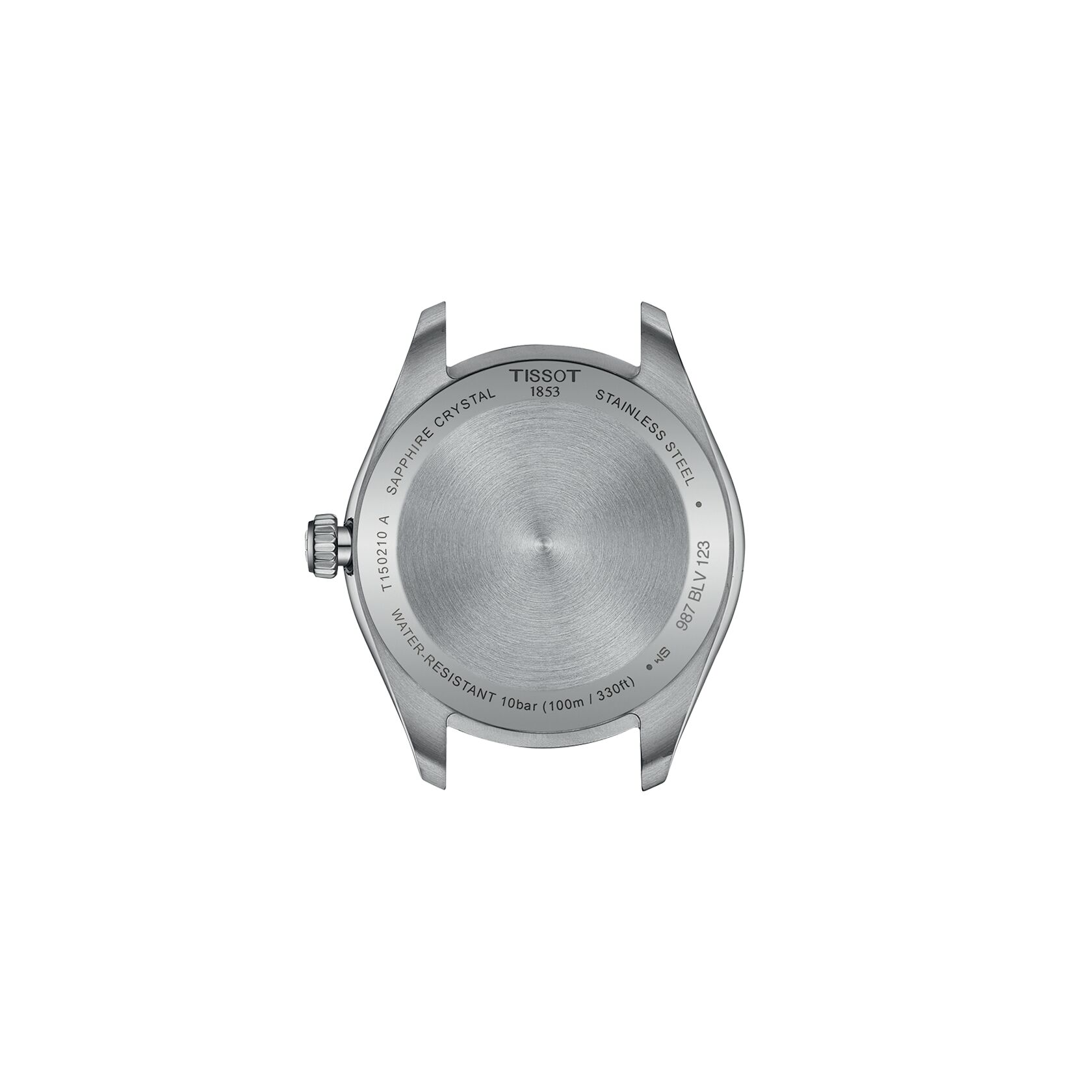 Tissot Armbanduhr T150.210.11.041.00 PR 100 34mm Edelstahl mit dunkelblauem Zifferblatt
