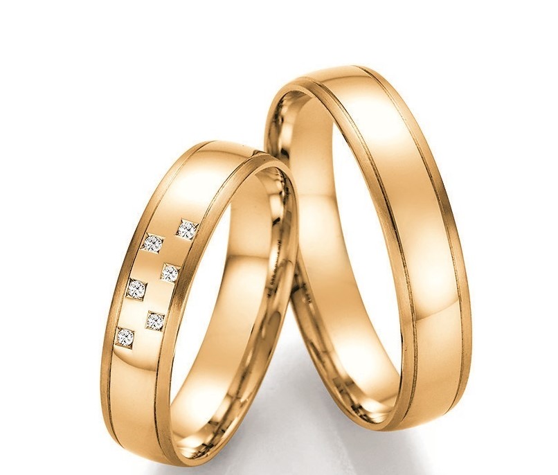 Eheringe Trauringe Ruesch Pure IV 66/41110 66/41120 Gelbgold