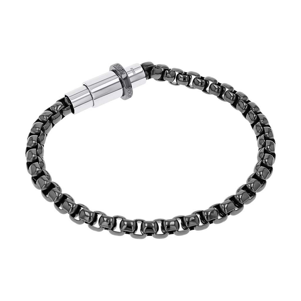 Joop! Herren Armband 2040565 Edelstahl IP Gun