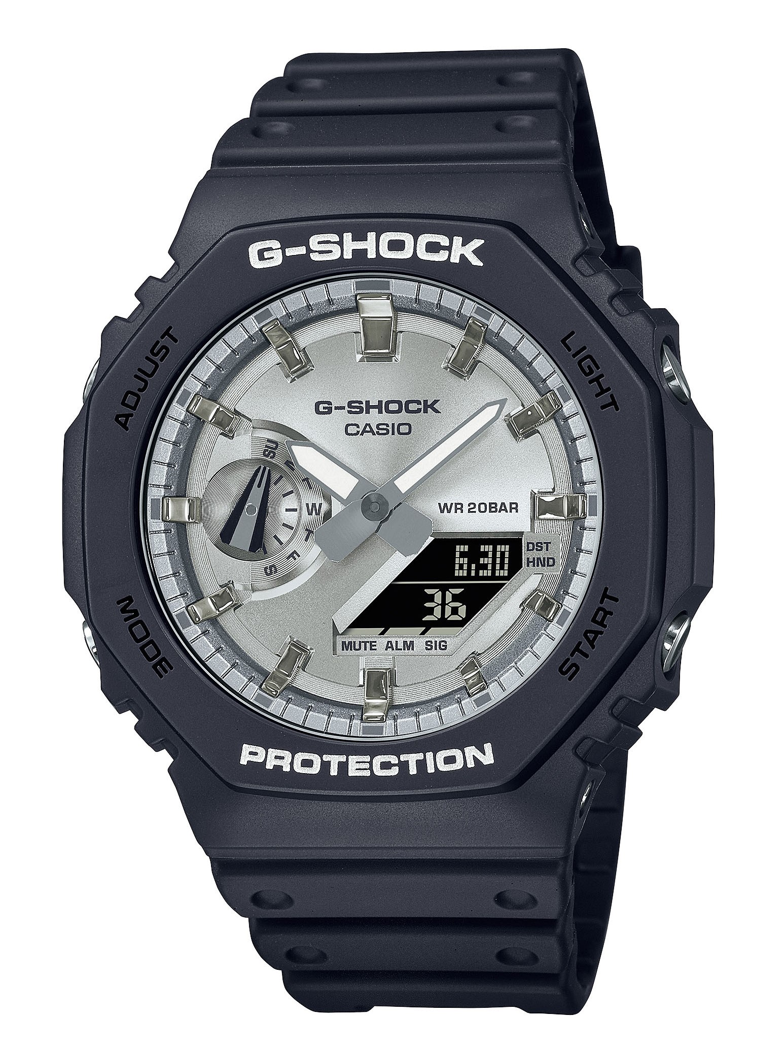 Casio Herren Armbanduhr G-Shock GA-2100SB-1AER analog digital