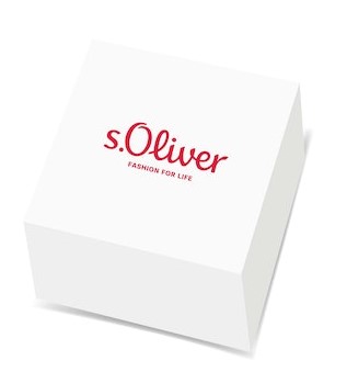 s.Oliver Damen Ohrhänger 2035765 Edelstahl IP gelbgold