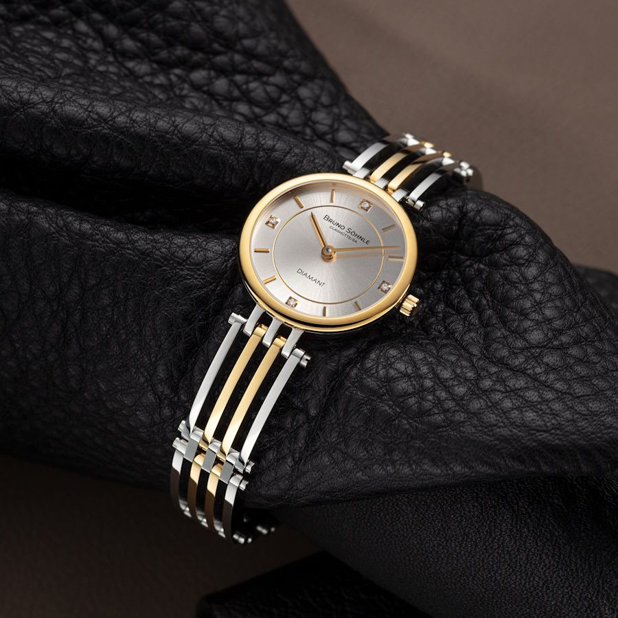 Bruno Söhnle Damen Armbanduhr 17-23103-242 Latina 2 Bicolor Brillant