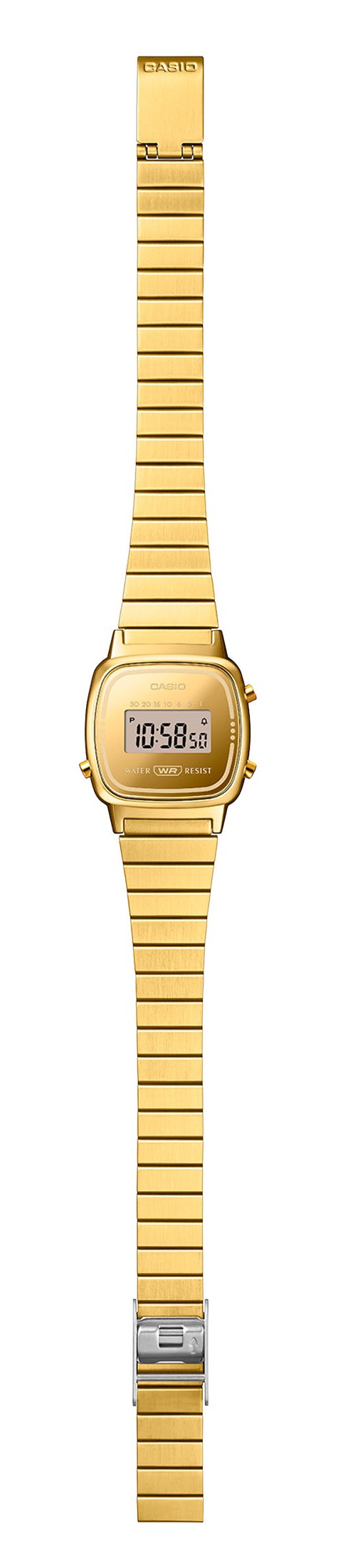 Casio Damen Armbanduhr LA670WEGS-9AEF Vintage digital goldplattiert