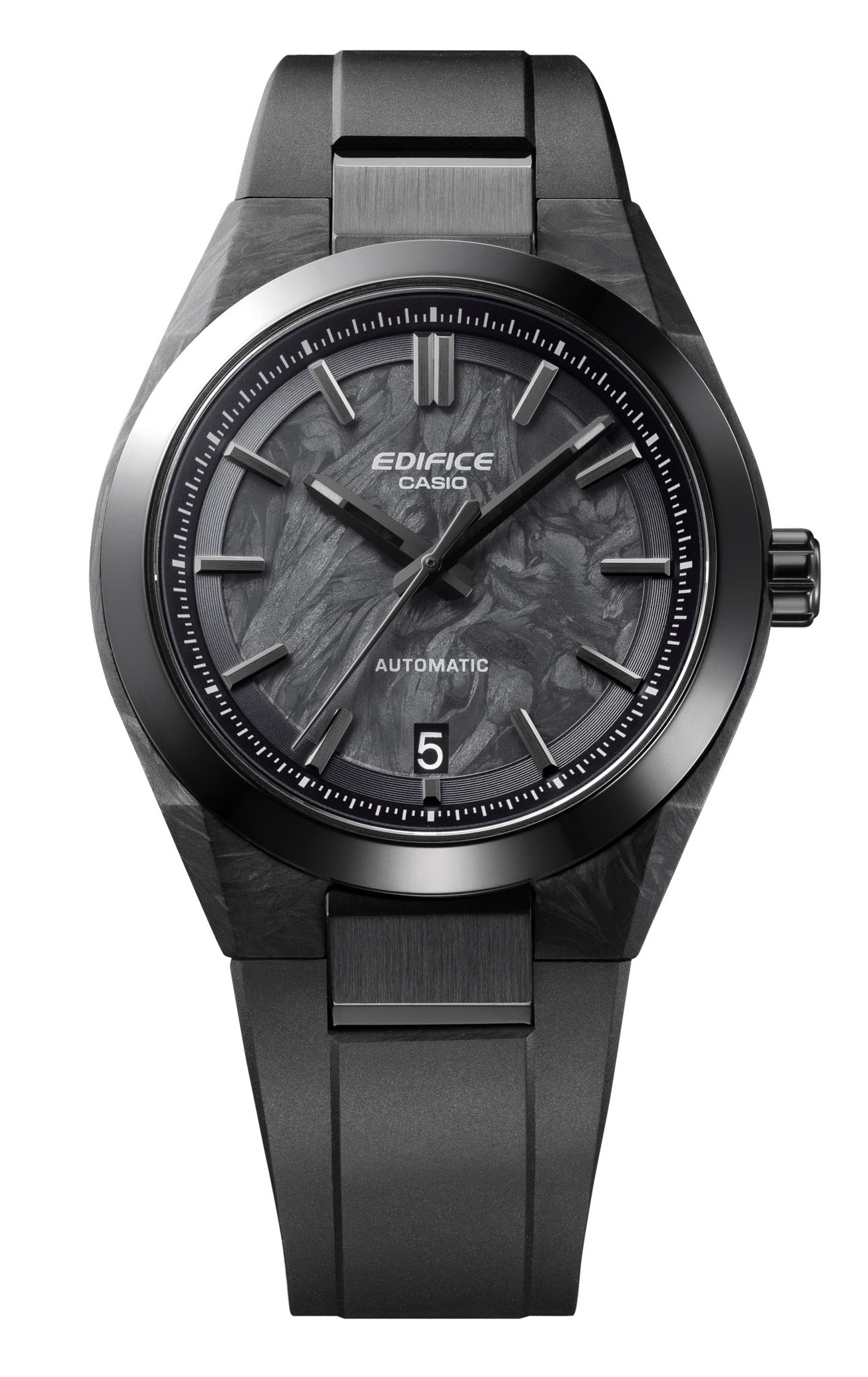Casio  Herren Armbanduhr Edifice EFK-100XPB-1AER Automatik Edelstahl Carbon