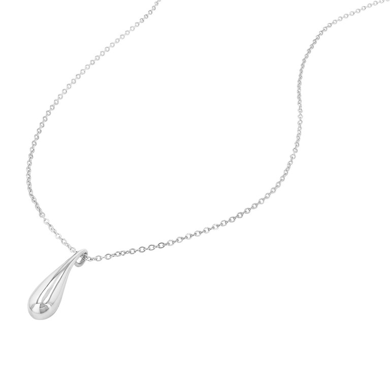 Tom Tailor Damen Halskette 2100536 Edelstahl mit Anhänger Tropfen