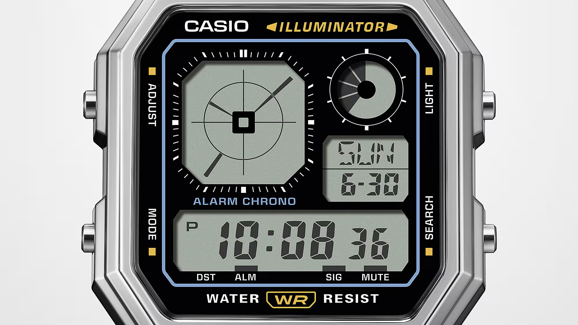 Casio Herren Armbanduhr A130WE-1AEF digital
