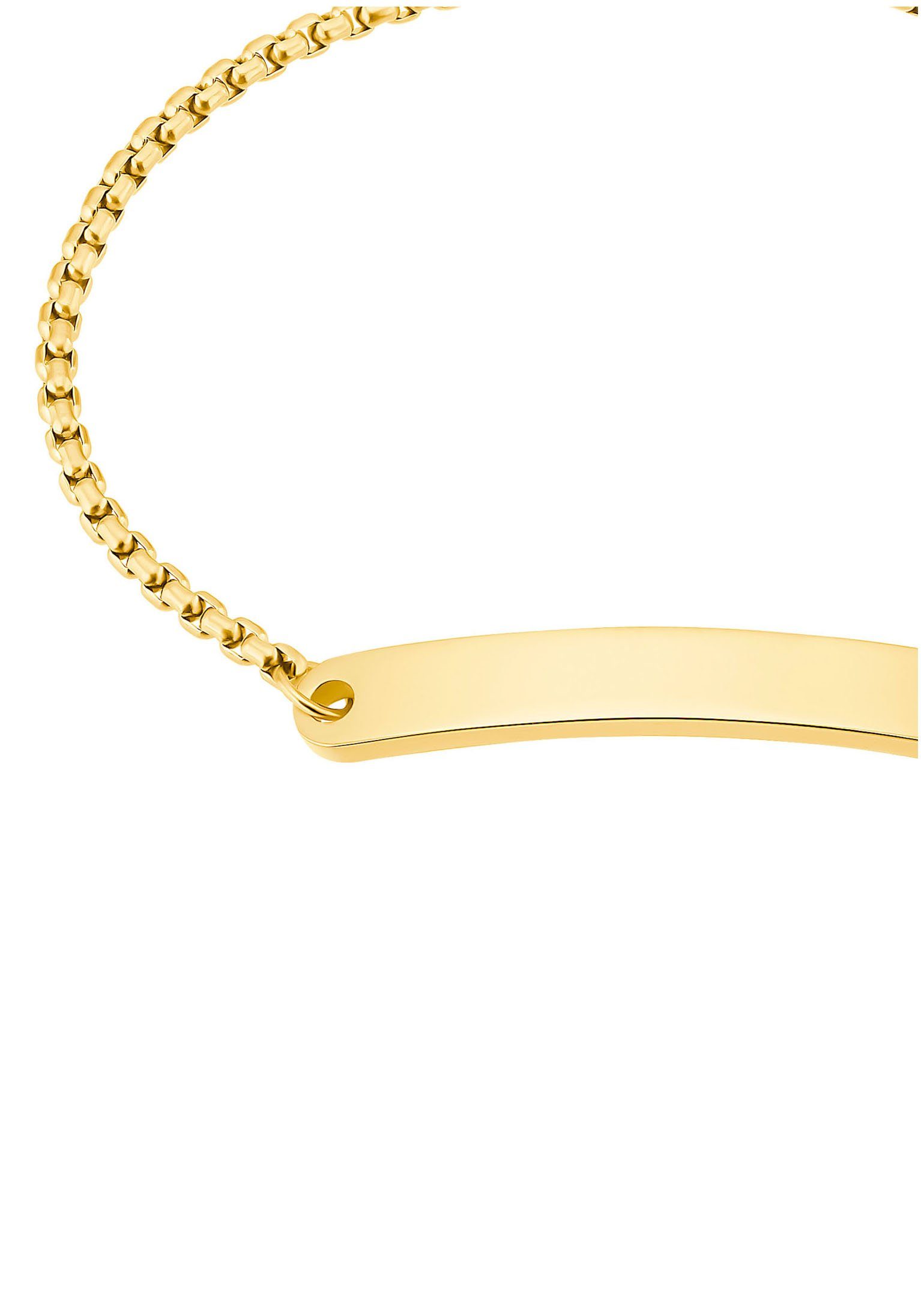 s.Oliver Ident Armband 2034939 Edelstahl gold IP