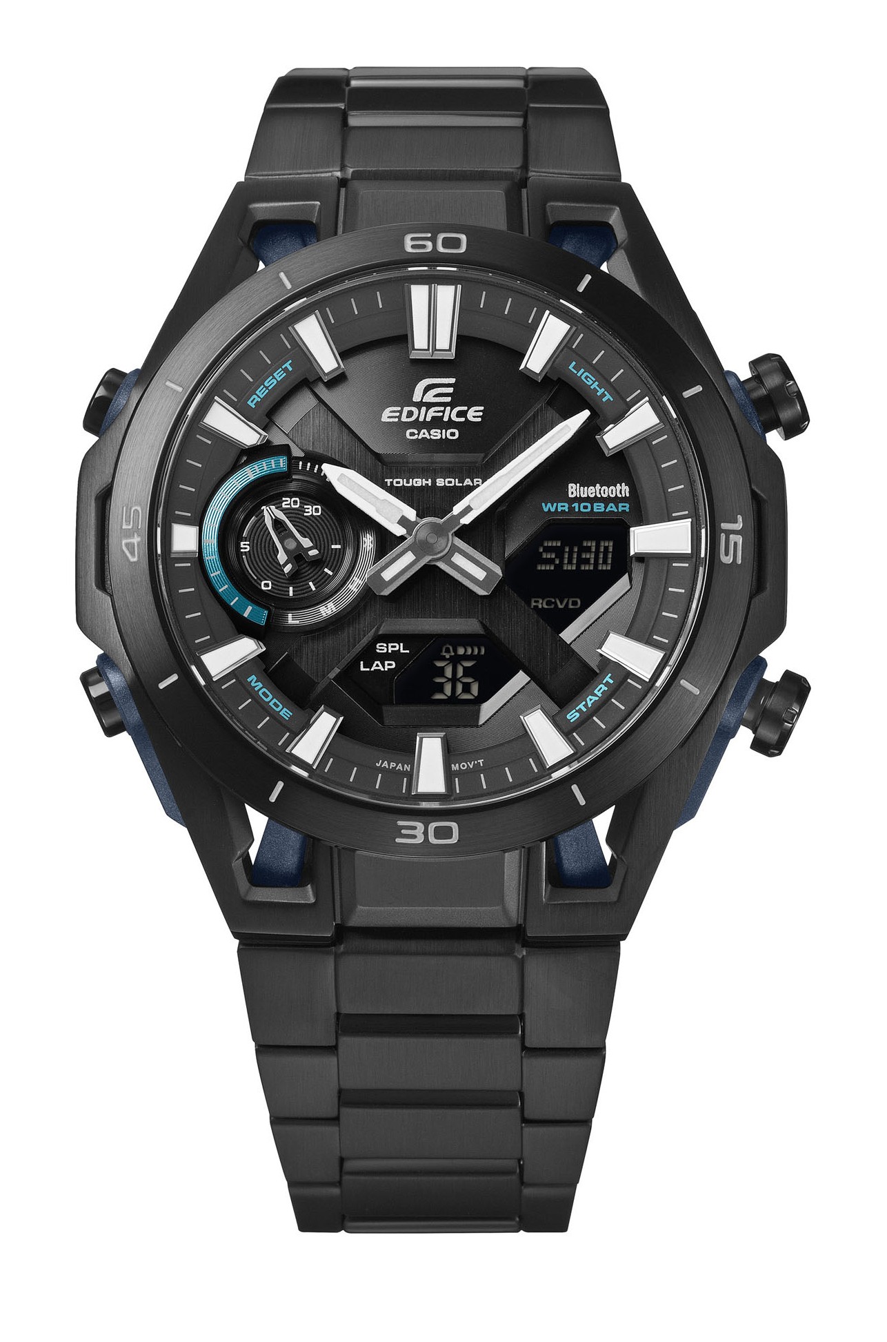 Casio Herren Armbanduhr Edifice SOSPENSIONE ECB-2300DC-1AEF Bluetooth® Smart Solar