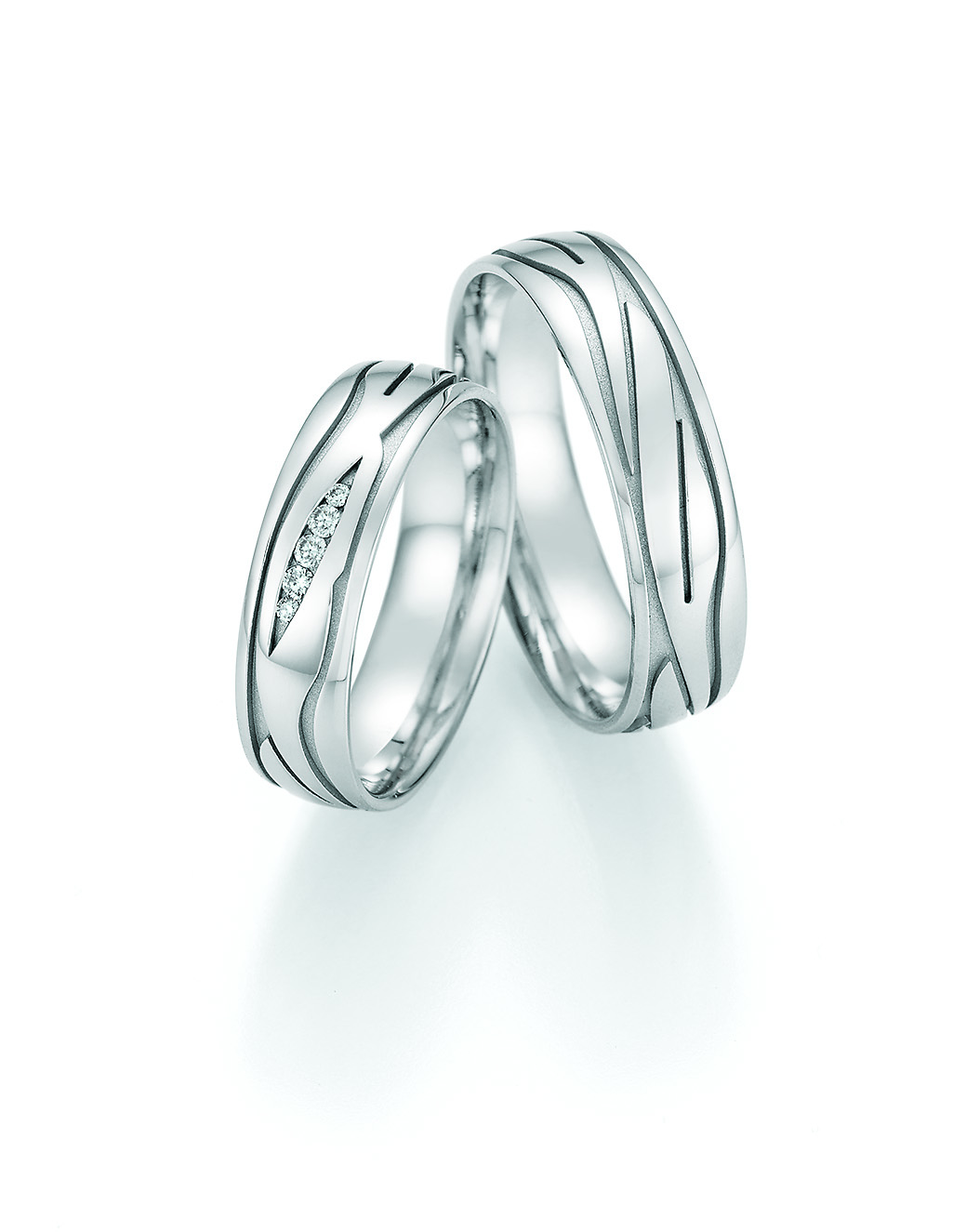 Eheringe Trauringe Honeymoon Solid VIII 66-48030 / 66-48040