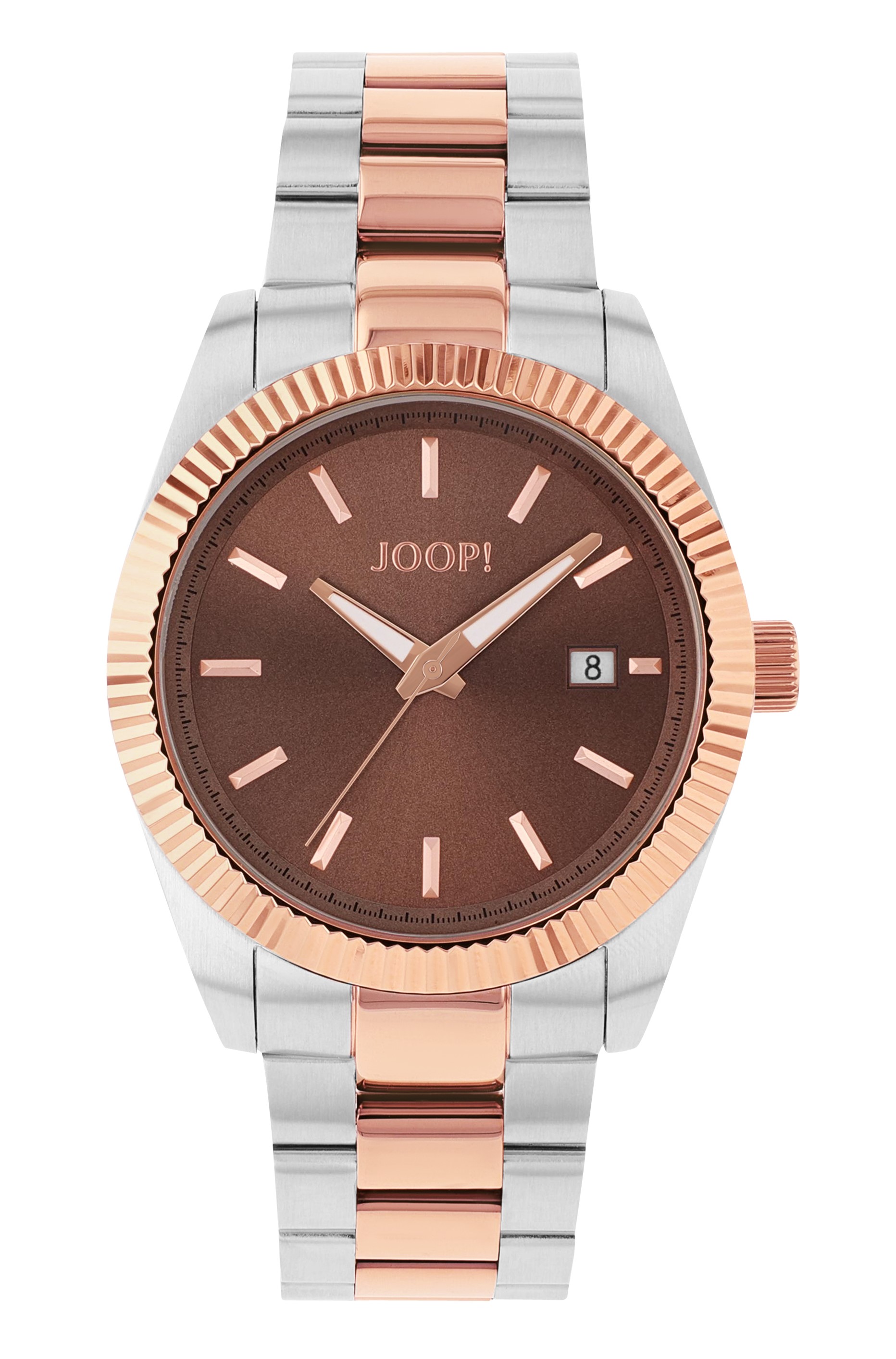 JOOP! Armbanduhr 2037686 Edelstahl Roségold IP