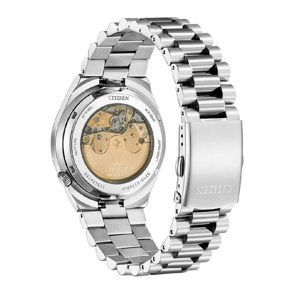 Citizen Herren Armbanduhr NJ0150-81L Automatik Edelstahl