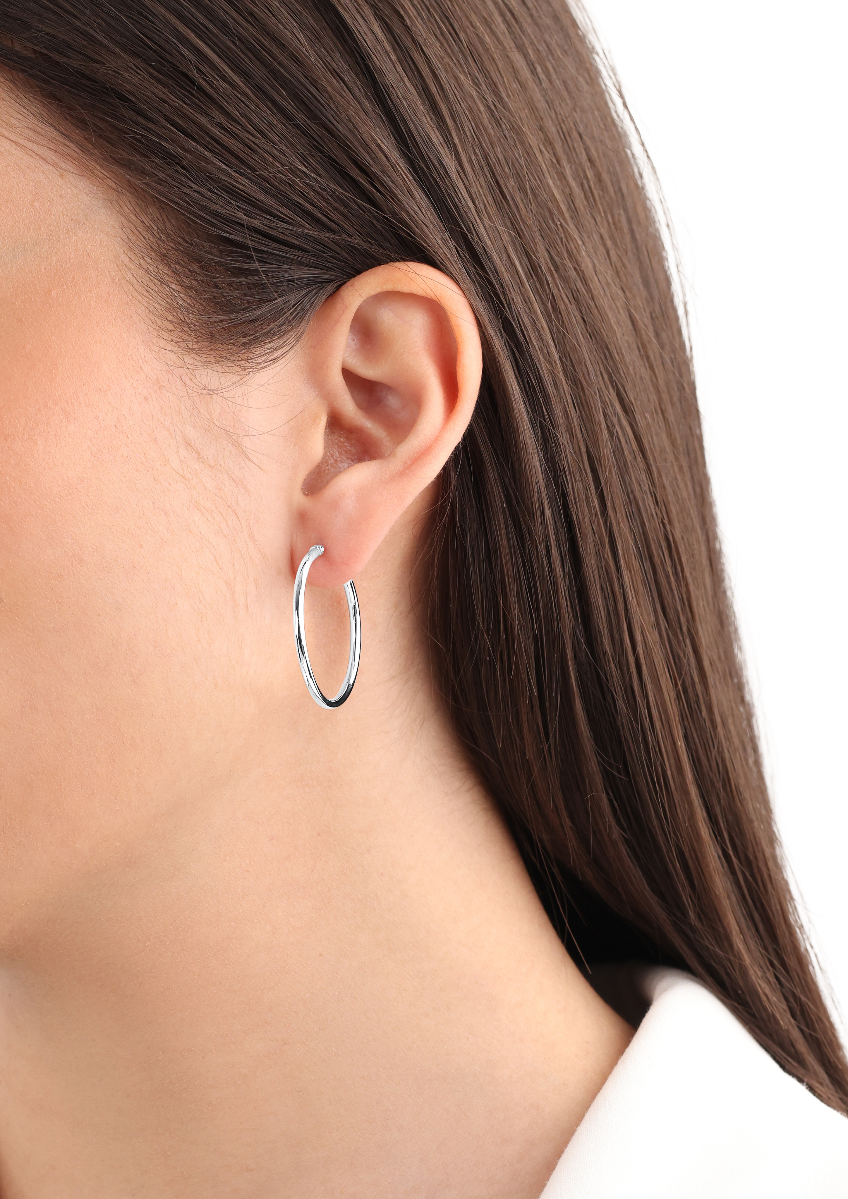 s.Oliver Damen Creolen 2038988 Silber 925