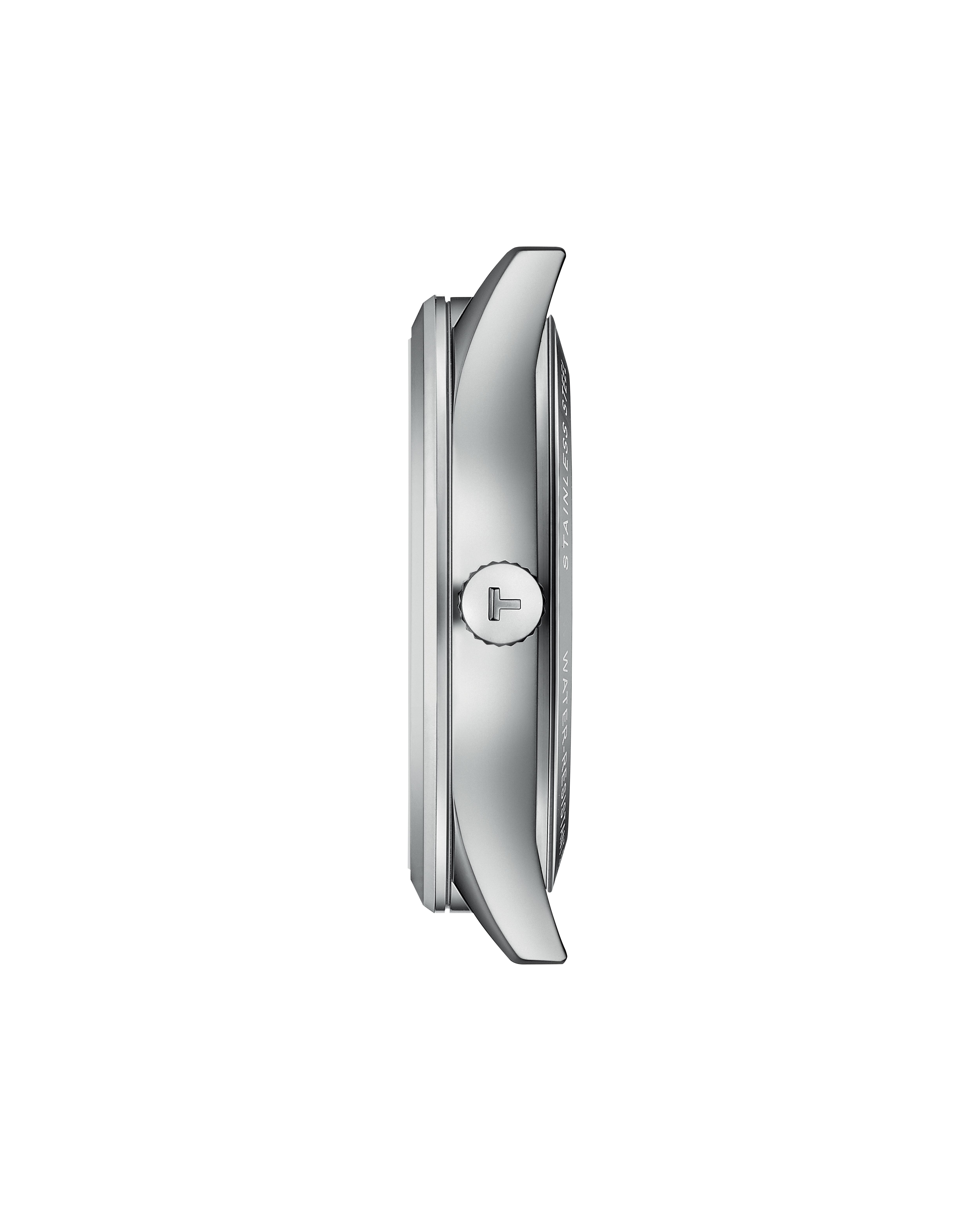 Tissot Herren Armbanduhr T158.407.11.051.00 Classic Dream 40 mm Powermatic 80 Edelstahl