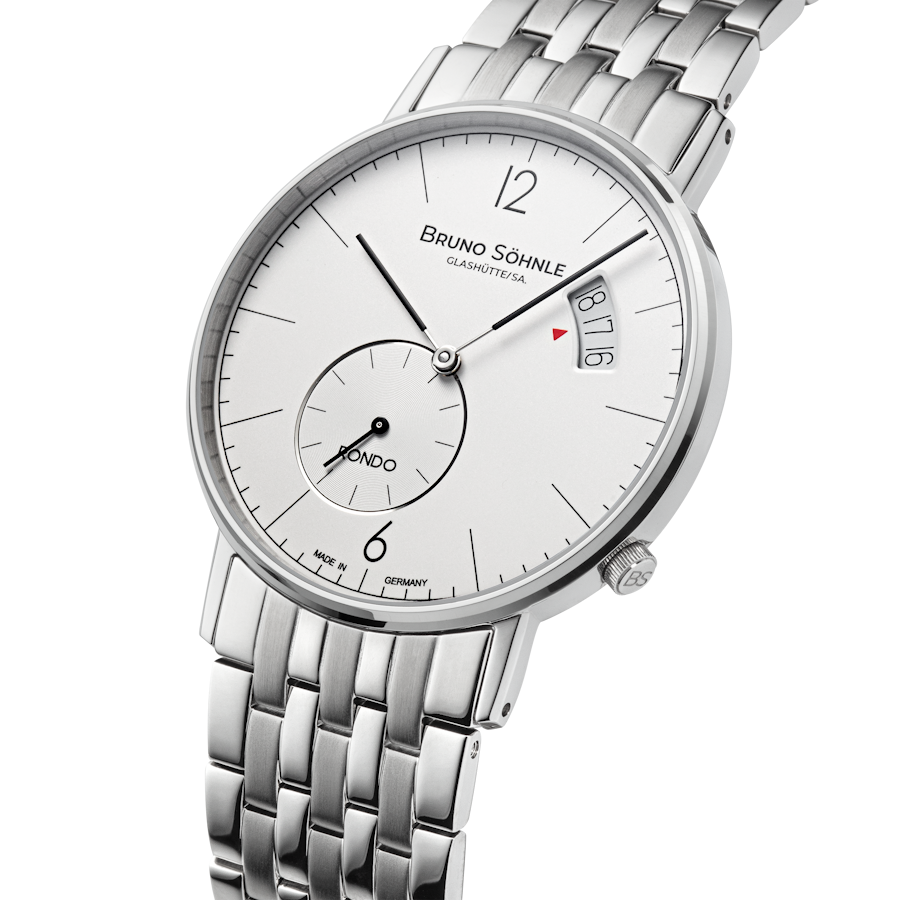 Bruno Söhnle Herren Armbanduhr 17-13053-262 Rondo Big Edelstahl