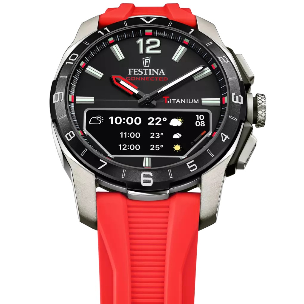 Festina Herren Armbanduhr F23000/C Connected D Rot