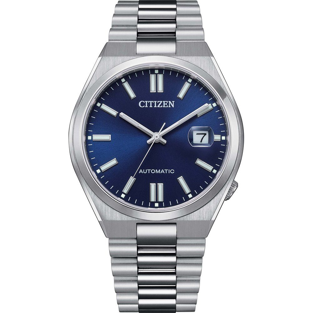 Citizen Herren Armbanduhr NJ0150-81L Automatik Edelstahl