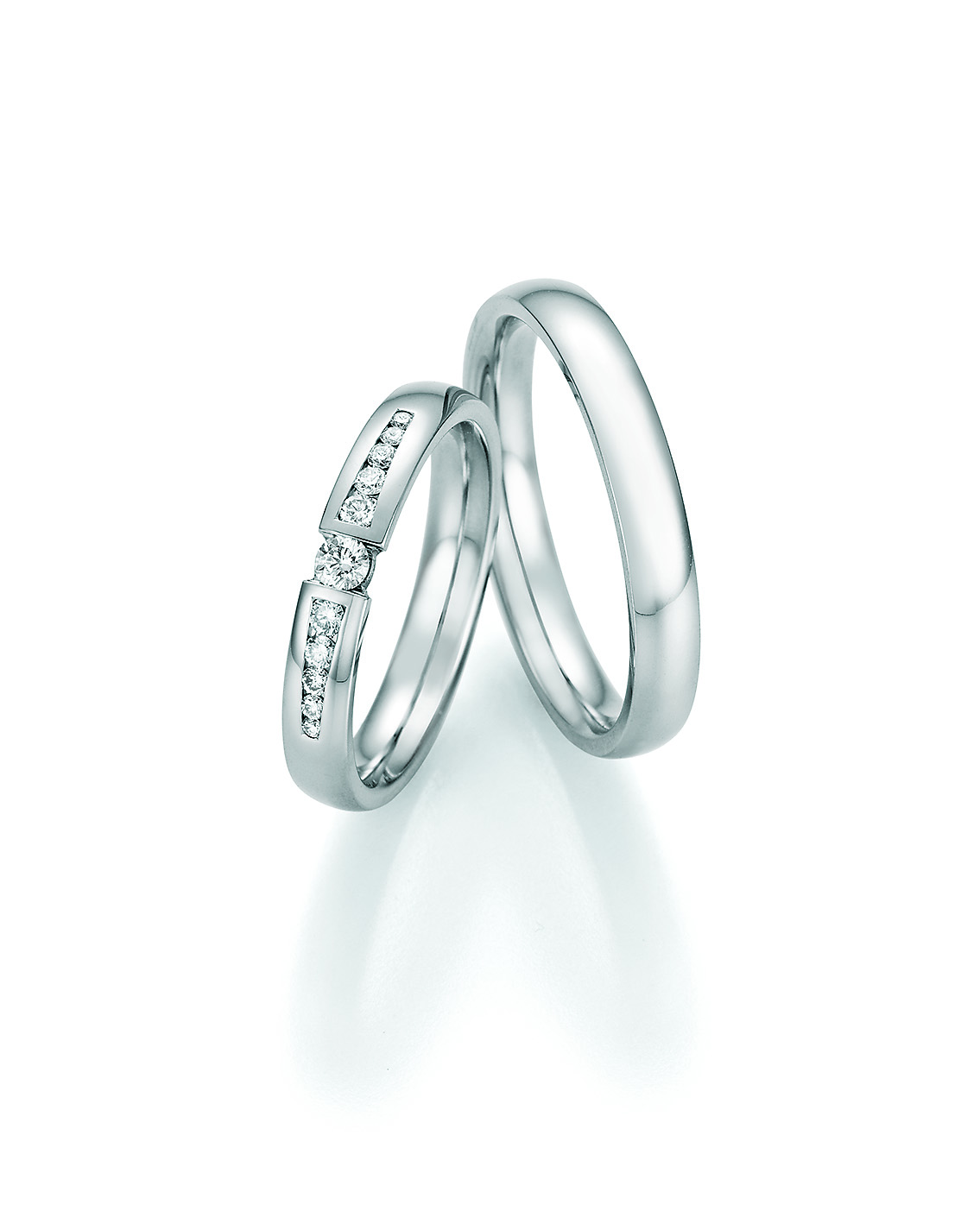 Eheringe Trauringe Honeymoon Solid IX 66-60090 / 66-60100