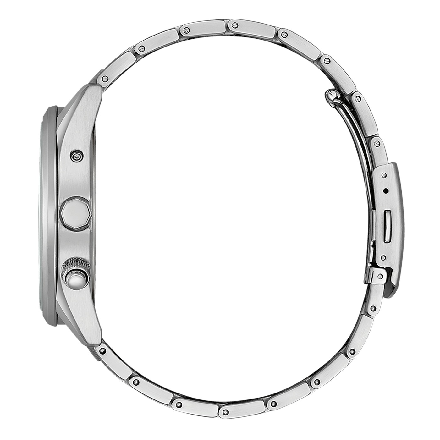 Citizen Herren Armbanduhr CB0270-87L Funk Eco Drive Solar Edelstahl