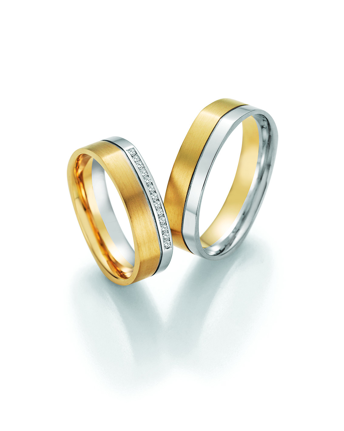 Eheringe Trauringe Honeymoon Solid V 66-45010 / 66-45020