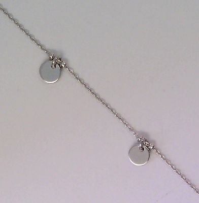 CEM Damen Armband S-00522B Plaketten Silber