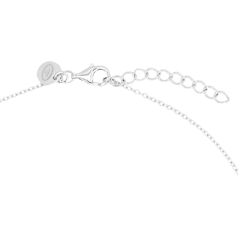Tom Tailor Damen Halskette 2100576 Anhänger Herz Infinity Silber 925 synth. Zirkonia
