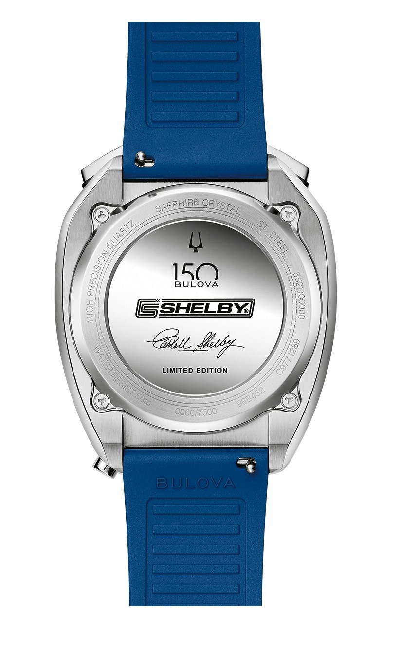 Bulova Herren Armbanduhr Racing Chronograph 98B452 Carroll Shelby Limited Edition