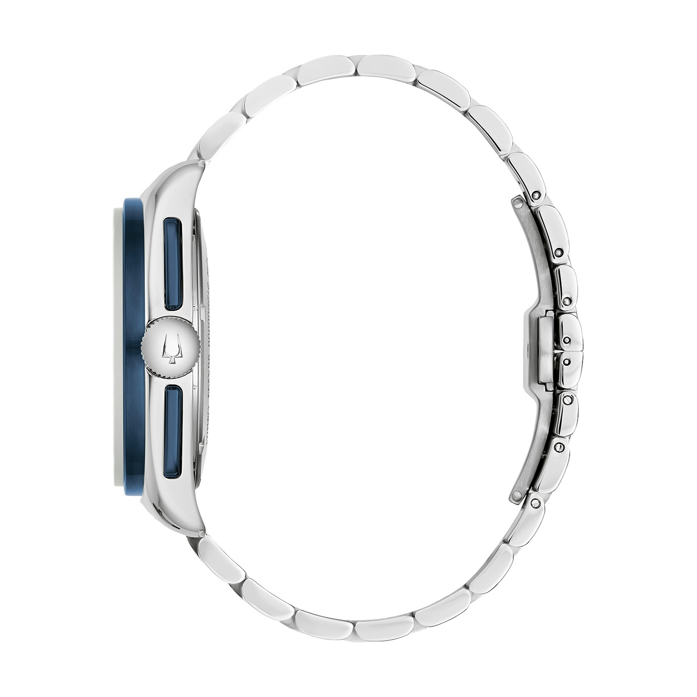 Bulova Herren Armbanduhr LUNAR PILOT 98A329 Chronograph Edelstahl Limited Edition