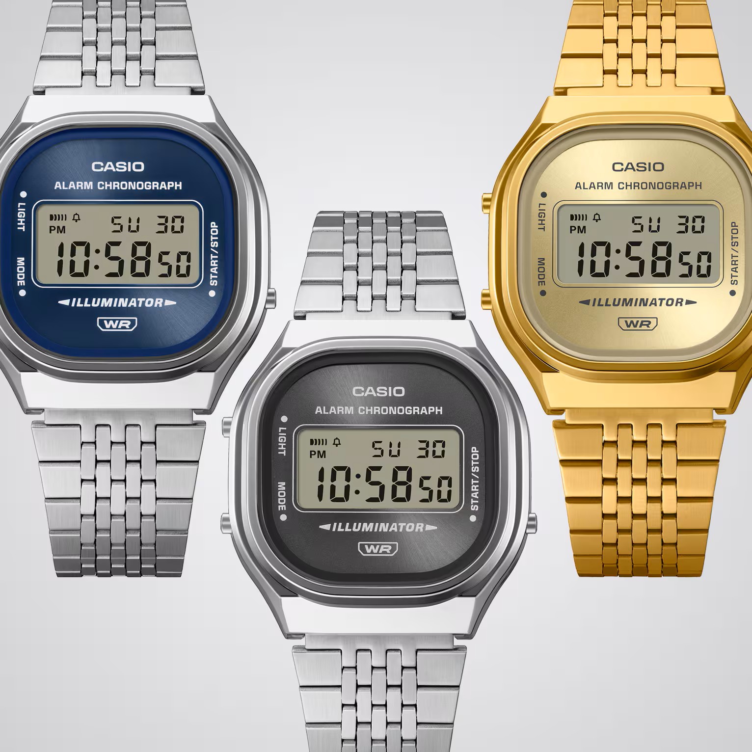 Casio Armbanduhr A140WE-8AEF Vintage Edgy digital