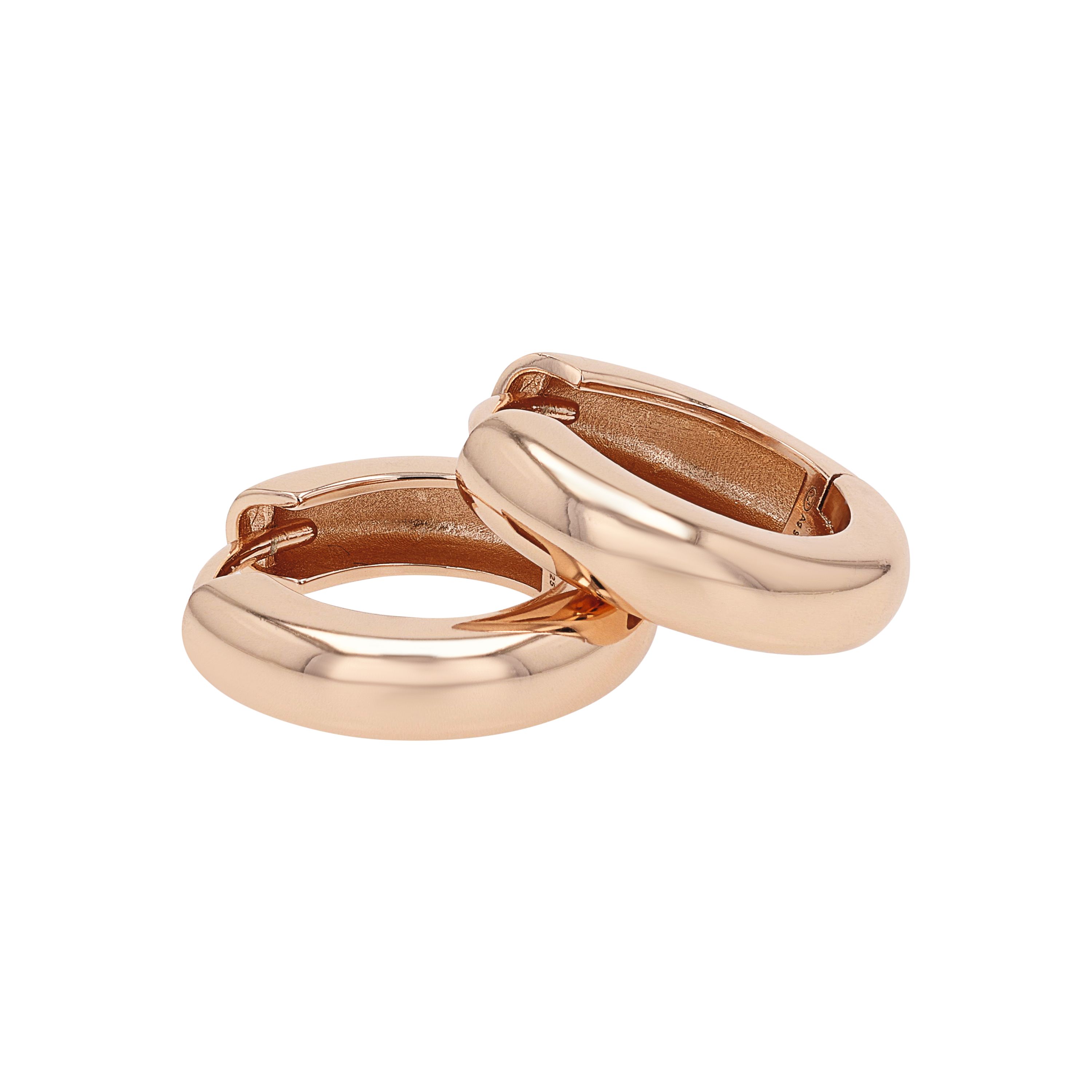 Tom Tailor Damen Creolen 2101242 Silber 925 rosévergoldet