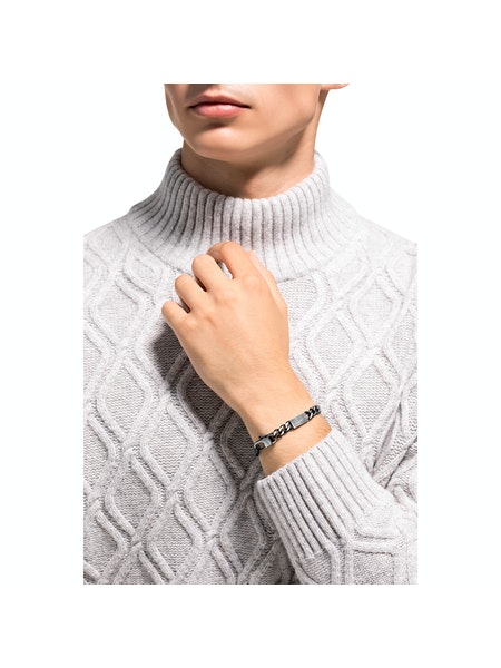 Joop! Herren Armband 2028380 Edelstahl Panzer