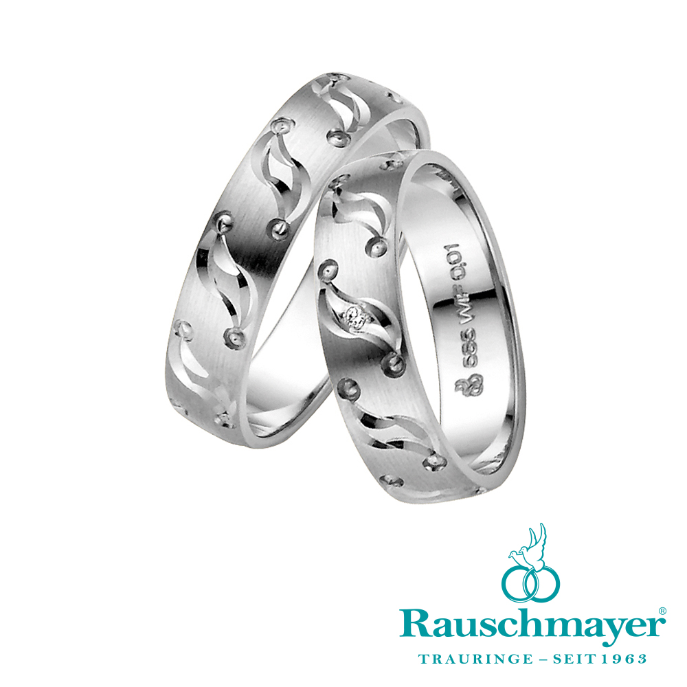 Eheringe Trauringe Rauschmayer Easy Pair 2 10-05534 11-05534 Palladium