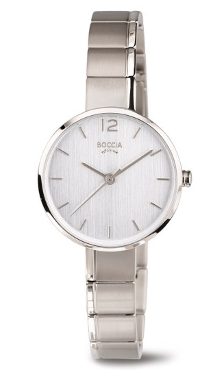 Boccia Damen Armbanduhr 3308-01 Style Titan