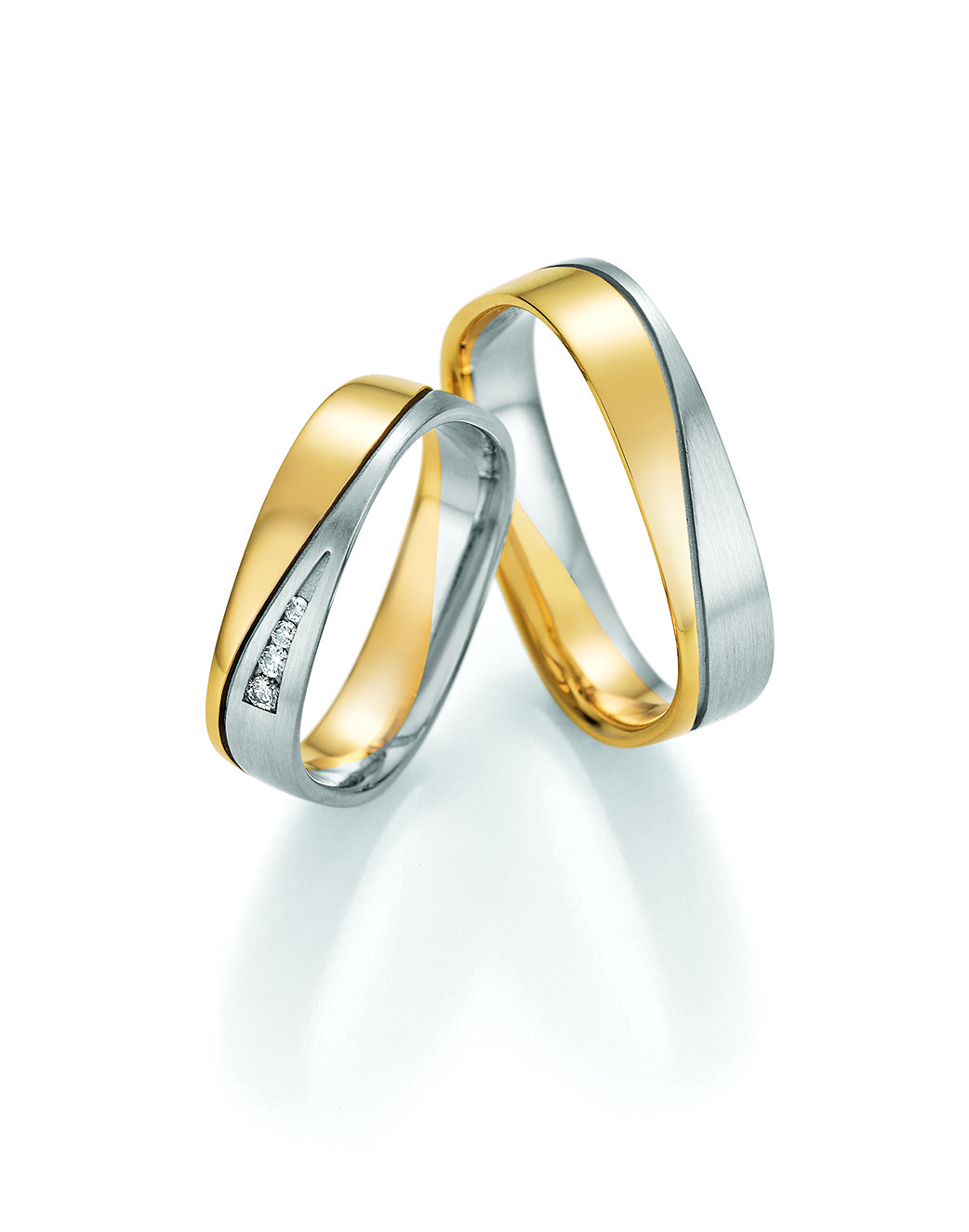 Eheringe Trauringe Honeymoon Solid VI 66-46030 / 66-46040