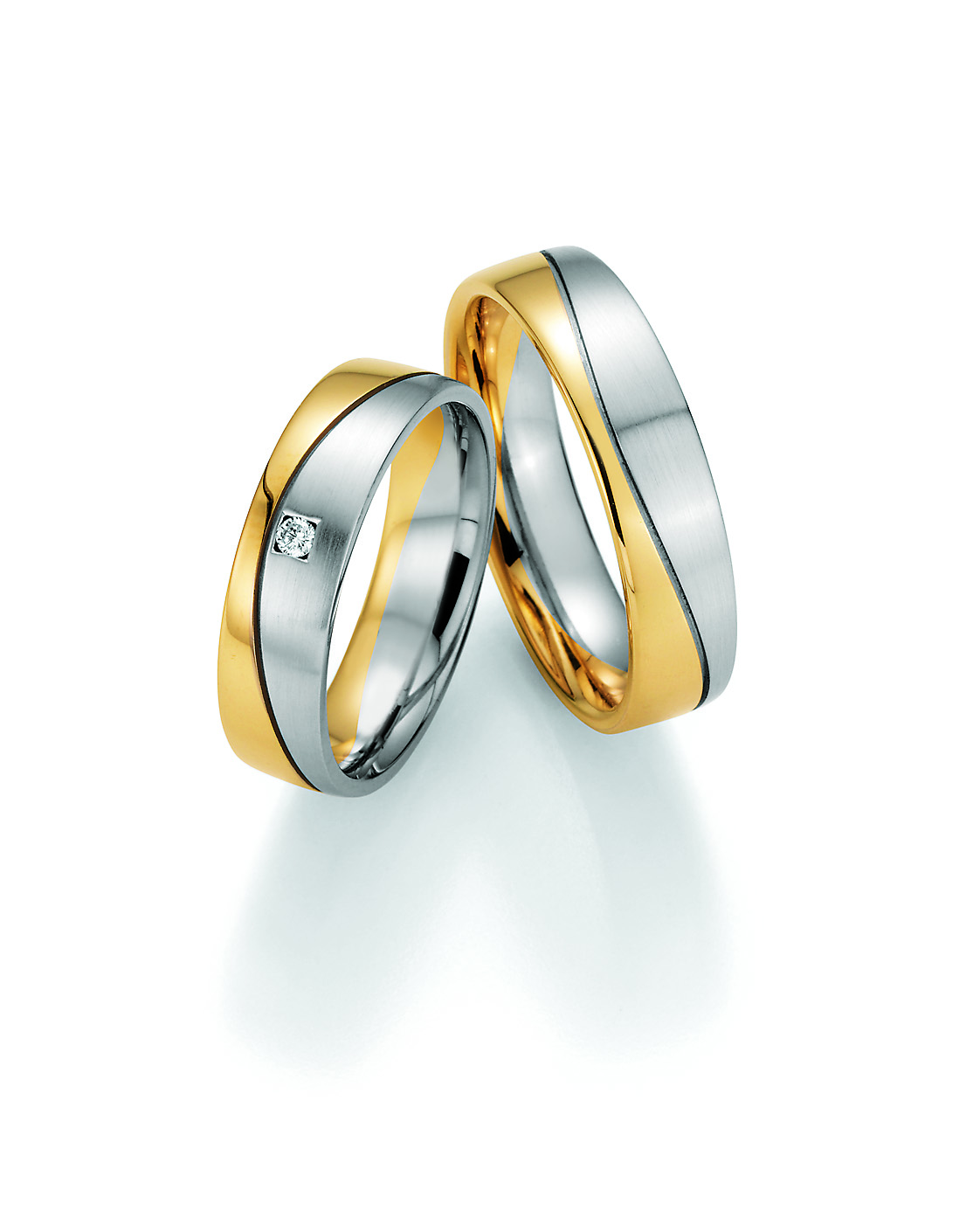 Eheringe Trauringe Honeymoon Variation 66-40130 / 66-40140