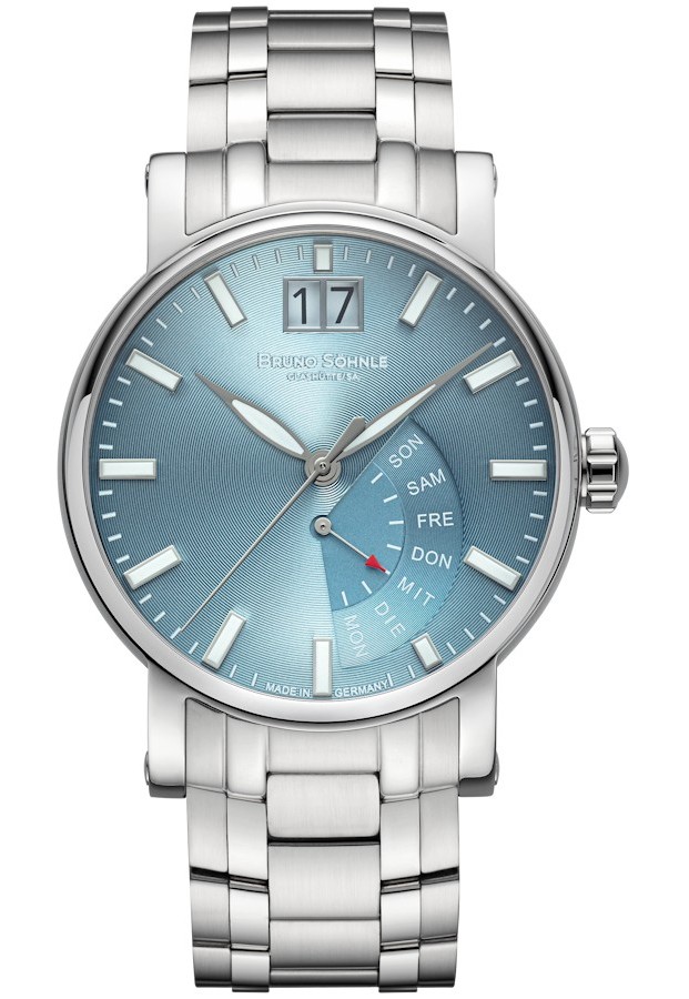 Bruno Söhnle Herren Armbanduhr 17-13073-344 Pesaro I Edelstahl