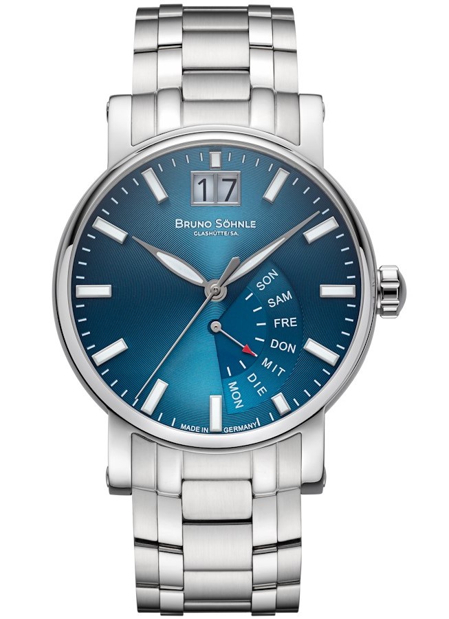 Bruno Söhnle Herren Armbanduhr 17-13073-346 Pesaro I Edelstahl