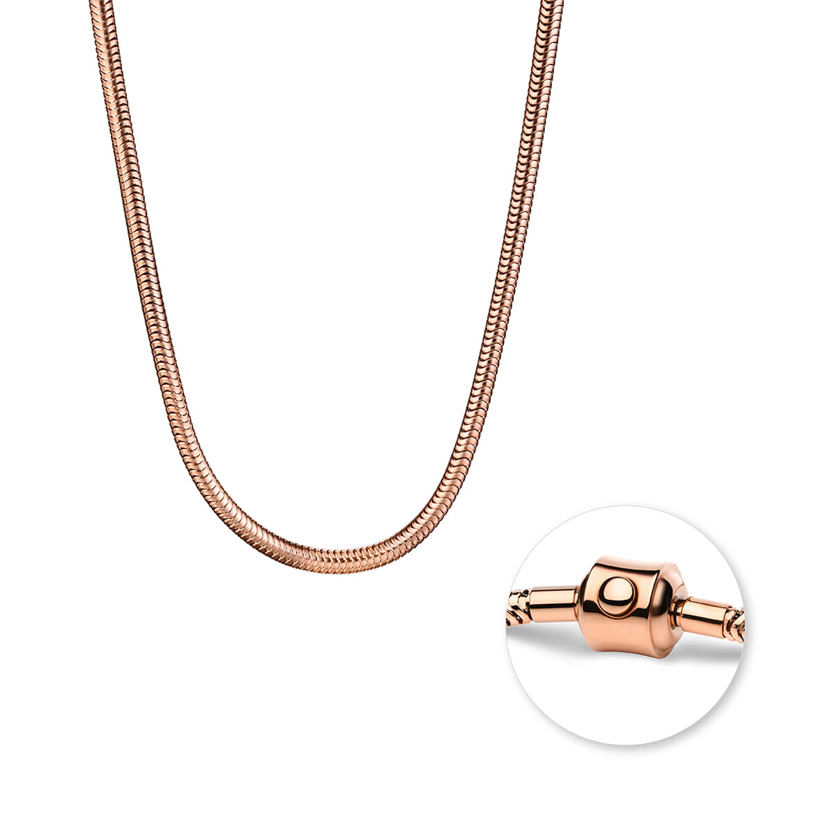 Bering Damen Halskette 424-30-X0 Edelstahl Rosé ARCTIC SYMPHONY COLLECTION