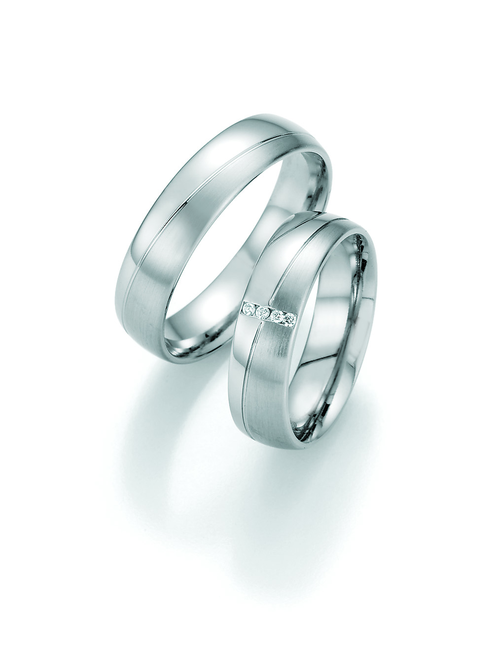 Eheringe Trauringe Honeymoon Luminosa 02-31030 / 02-31040