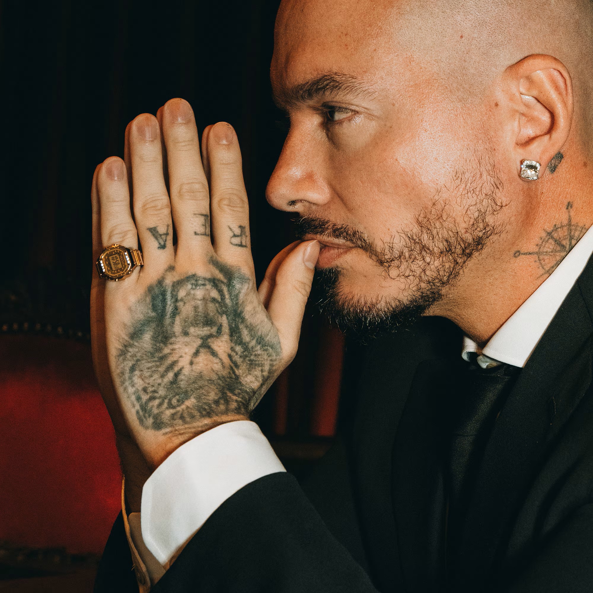 Casio Ring-Uhr CRW-001JB-9ER Mini Watch J Balvin Limitierte Sonderedition