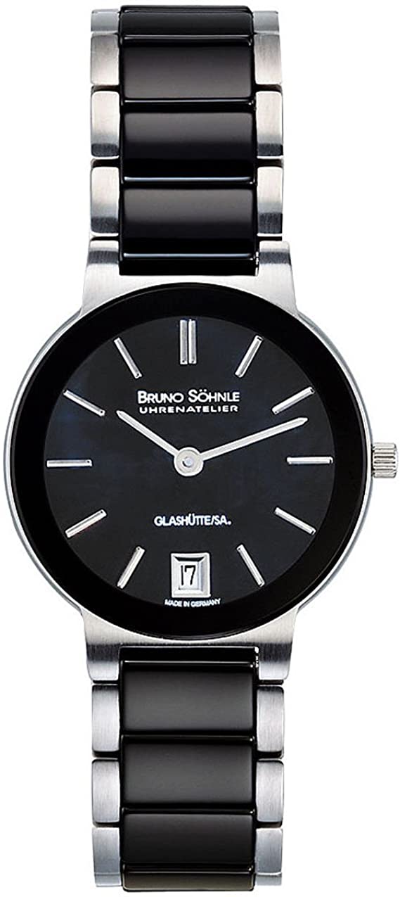 Bruno Söhnle Damen Armbanduhr 17-73102-742 ALGEBRA 2 schwarz