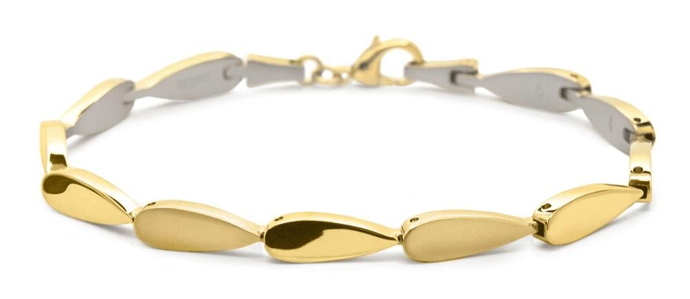 Boccia Damen Armband 03052-03 Titan Gelbgold IP