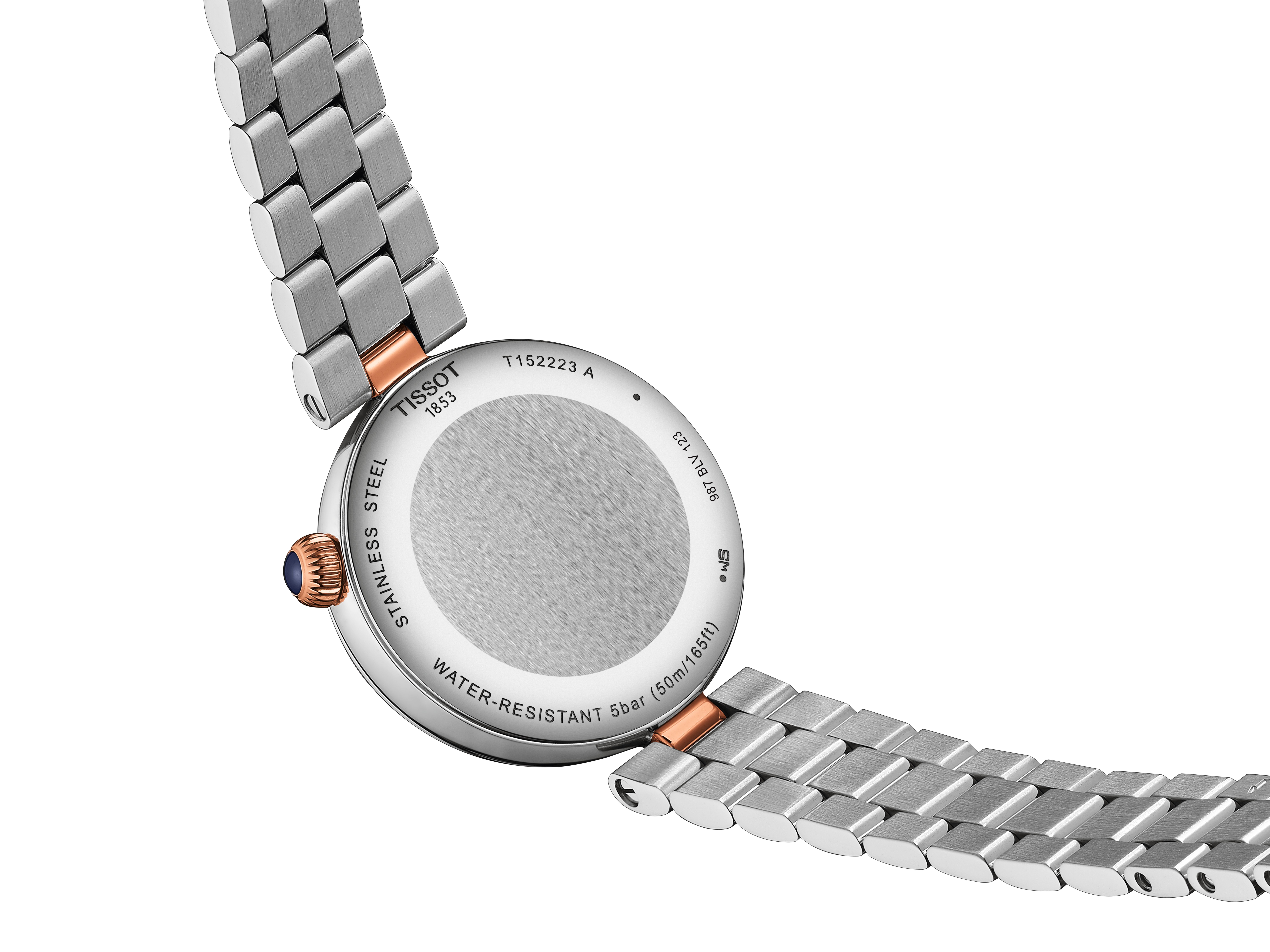 Tissot Damen Armbanduhr T152.223.22.036.00 Desir 29,6mm mit Mondphase und Diamanten