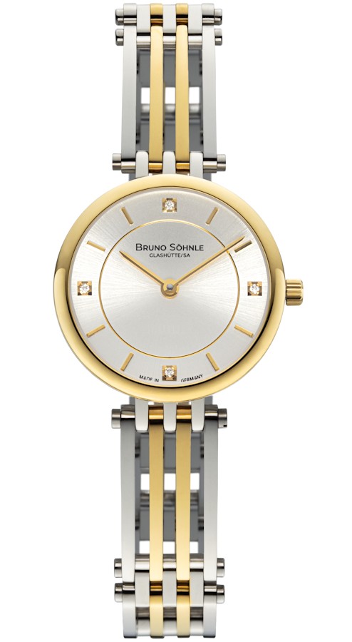 Bruno Söhnle Damen Armbanduhr 17-23103-242 Latina II Edelstahl bicolor