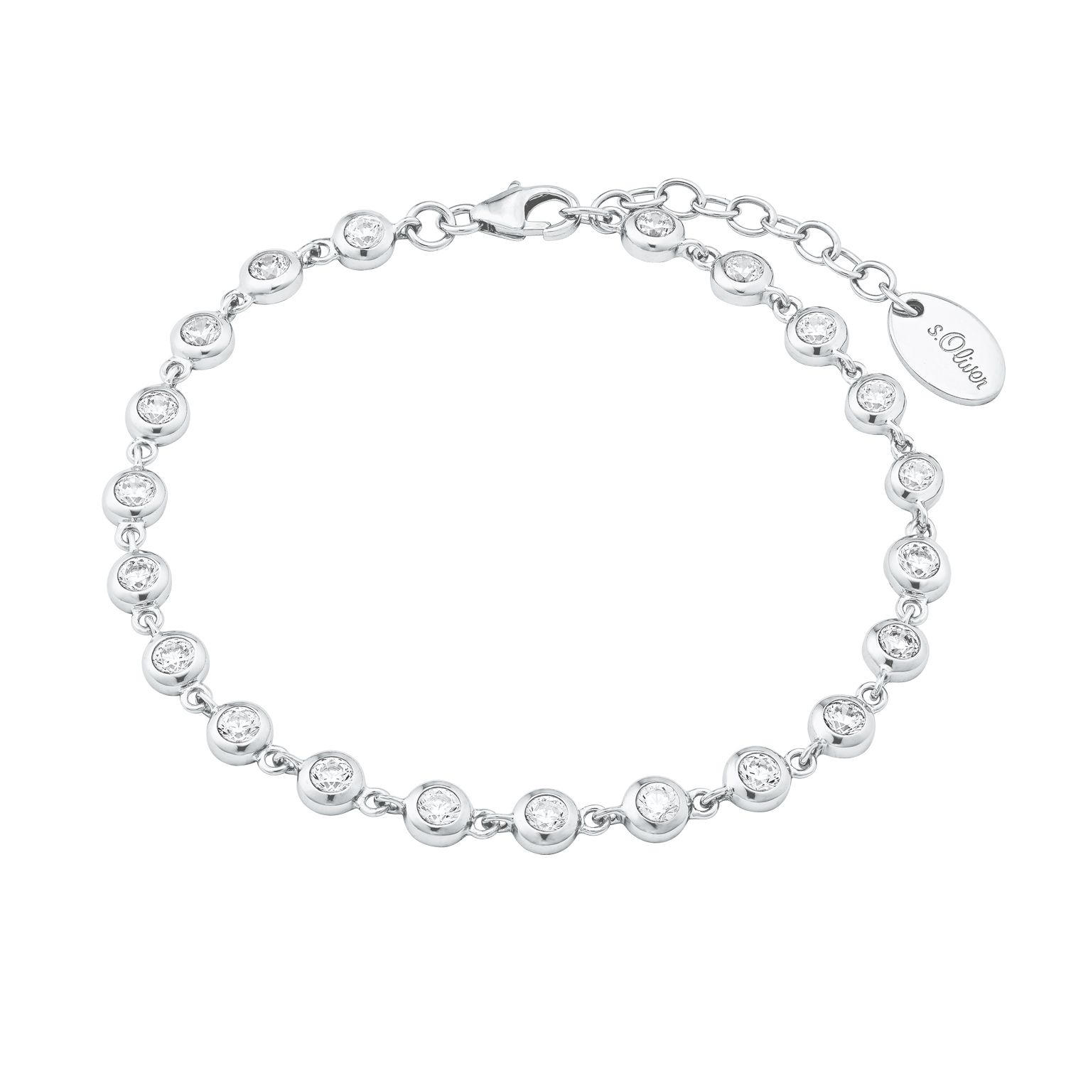 s.Oliver Damen Armband 2024229 Silber 925 Zirkonia