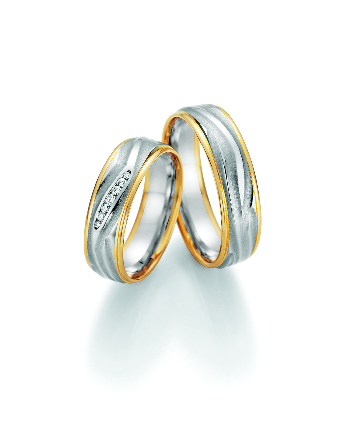 Eheringe Trauringe Honeymoon Solid V 66-45050 / 66-45060